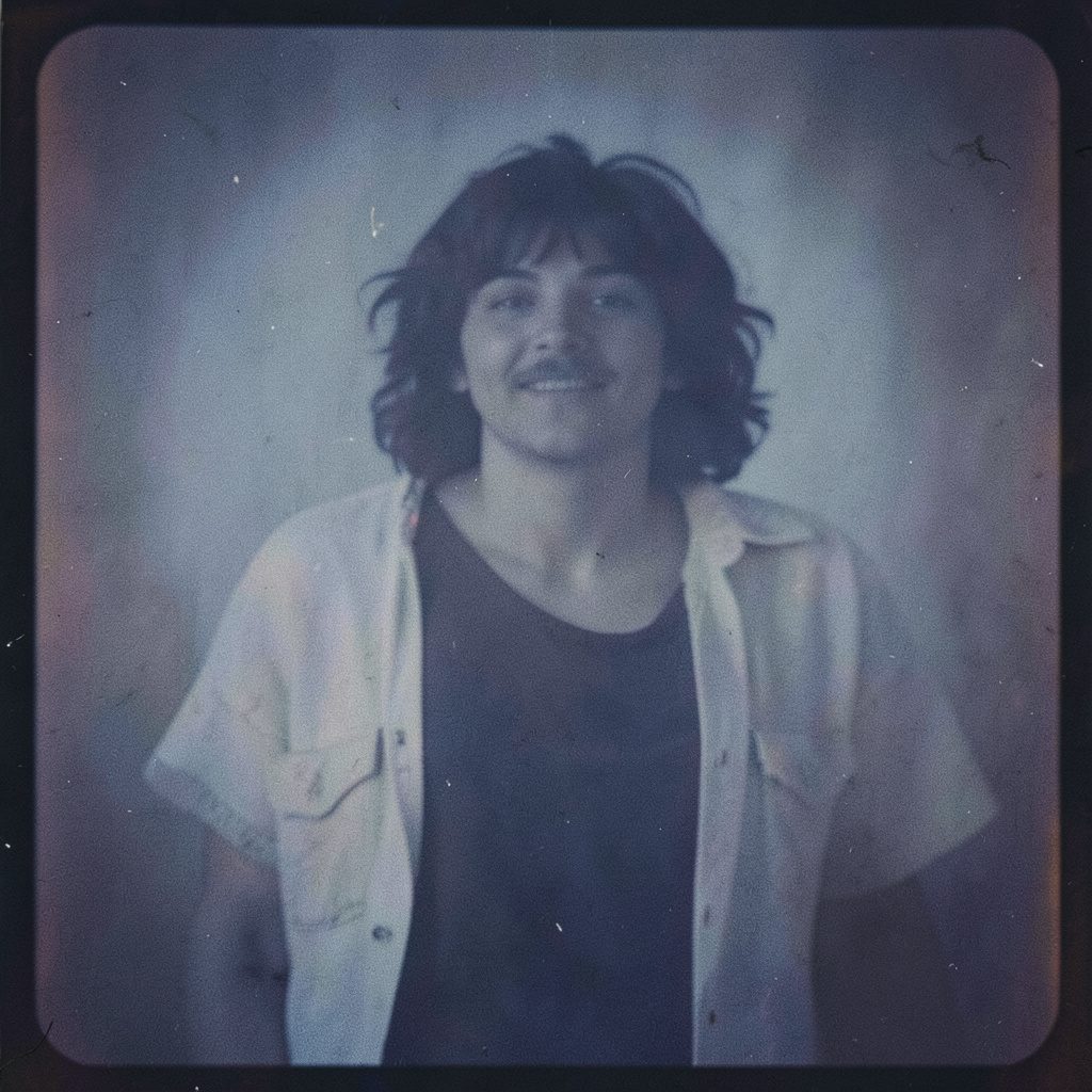 Aklesso My Life Is a Beautiful Mess album cover with textured, painterly artwork in deep blues and warm ochres.